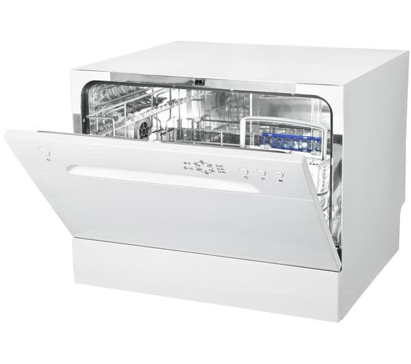 ESSENTIALS CDWTT15 Compact Dishwasher - White - Image 2