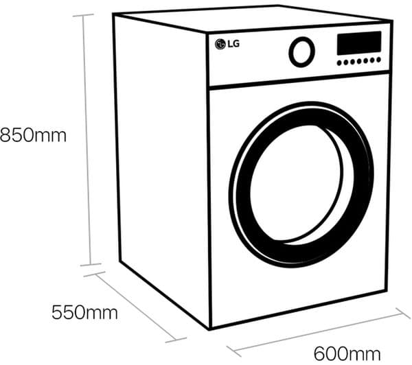 LG TurboWash 360 with AI DD V9 F4V909WTS WiFi-enabled 9 kg 1400 Spin Washing Machine - White - Image 3