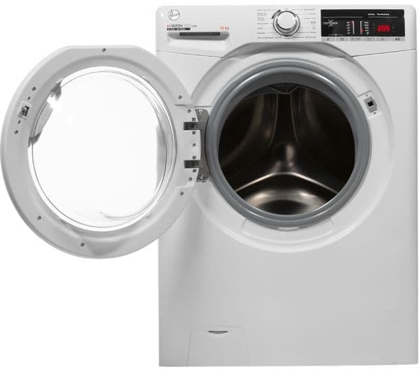 HOOVER H-Wash 300 H3W410TE NFC 10 kg 1400 Spin Washing Machine - White - Image 2