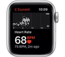 APPLE Watch SE Cellular - Silver Aluminium with Abyss Blue Sports Band, 40 mm thumbnail 4