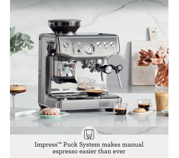 Sage Barista Express Impress SES876 Coffee Machine Stainless Steel - Image 4