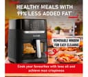 TEFAL Easy Fry and Grill Vision EY506840 Air Fryer & Grill - Black thumbnail 4