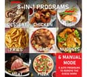 TEFAL Easy Fry and Grill Vision EY506840 Air Fryer & Grill - Black thumbnail 5