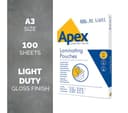 FELLOWES Apex Light 6001901 150 Micron A3 Laminating Pouches - Pack of 100 thumbnail 2