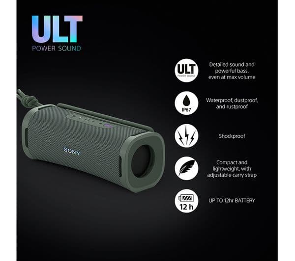Sony ULT Field 1 Speaker Forest Gray - Image 3
