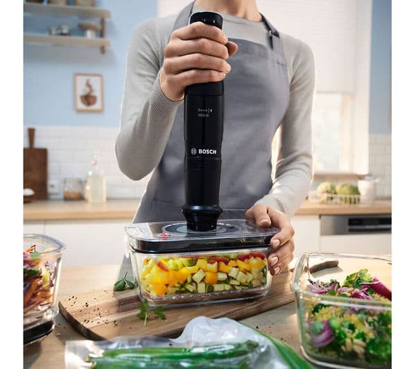 BOSCH Series 4 ErgoMaster MSM4B6V2GB Hand Blender - Black Anthracite - Image 4