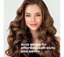 REVAMP Auto Revolve Soft Curl Ceramic Rotating Curling Tong - Black thumbnail 4