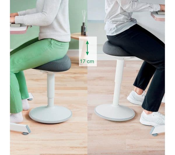 LEITZ Ergo Active Sit-Stand Stool - Grey - Image 9