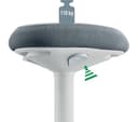 LEITZ Ergo Active Sit-Stand Stool - Grey thumbnail 4