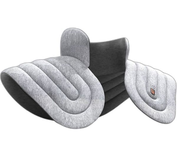 SHARPER IMAGE Neck & Shoulder Heated Wrap - Grey