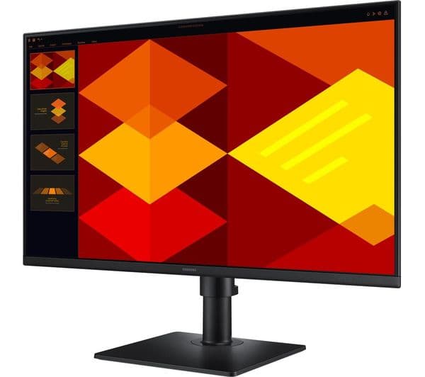 SAMSUNG LS24D400GAUXXU S4 Full HD 24" IPS LCD Monitor - Black - Image 3