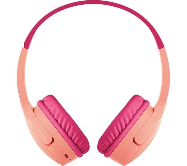 Belkin SoundForm Mini Headphones Pink - Image 1