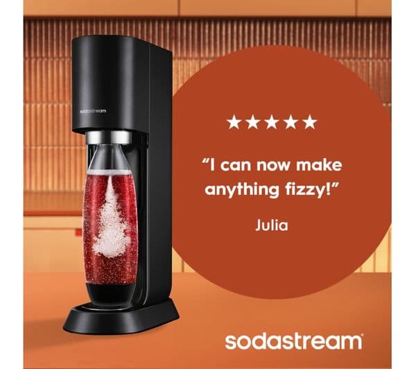 SODASTREAM Mix Sparkling Water Maker - Black - Image 4