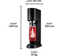 SODASTREAM Mix Sparkling Water Maker - Black thumbnail 8