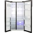 GRUNDIG GSBS16312B American-Style Fridge Freezer - Black thumbnail 6