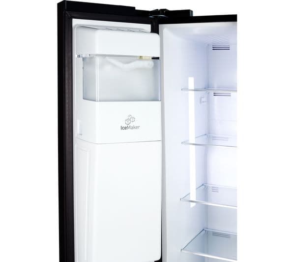 GRUNDIG GSBS16312B American-Style Fridge Freezer - Black - Image 7