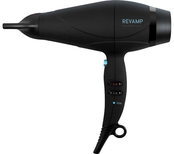 REVAMP Progloss 5000 Hair Dryer - Black - Image 1