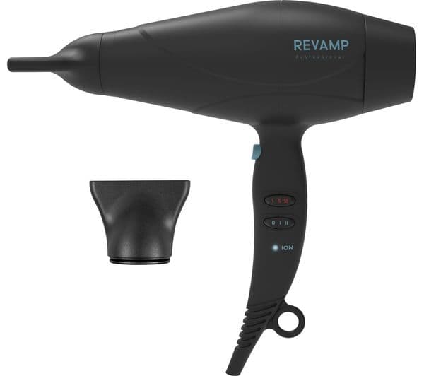 REVAMP Progloss 5000 Hair Dryer - Black - Image 2