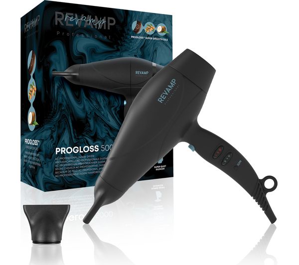 REVAMP Progloss 5000 Hair Dryer - Black - Image 3