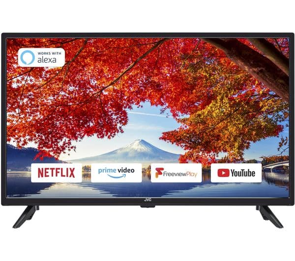 JVC LT-32C600 32" Smart HD Ready LED TV - Image 1