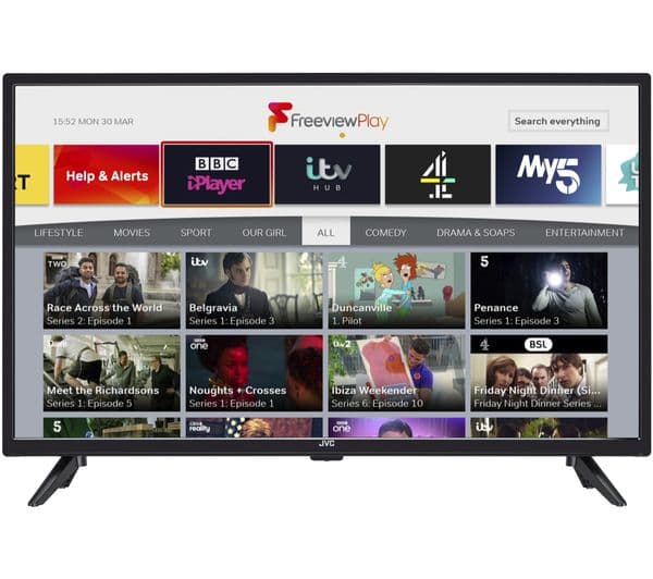 JVC LT-32C600 32" Smart HD Ready LED TV - Image 4