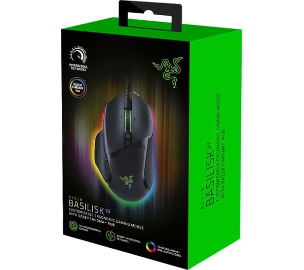 Razer Basilisk V3 Gaming Mouse Black - Image 7