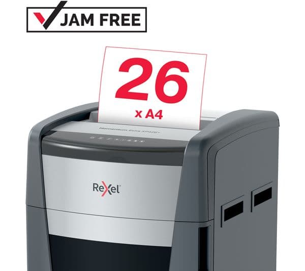 REXEL Momentum Extra XP426+ Cross Cut Paper Shredder - Image 2