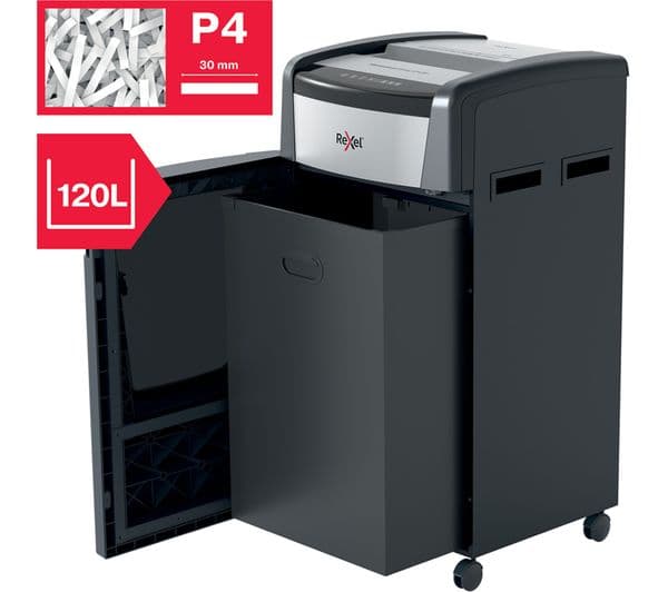 REXEL Momentum Extra XP426+ Cross Cut Paper Shredder - Image 6