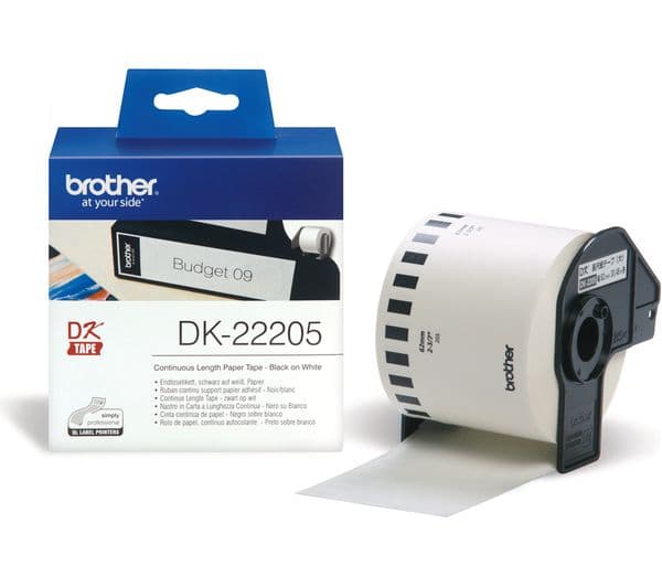 BROTHER DK22205 62 mm Blank Tape - Image 2