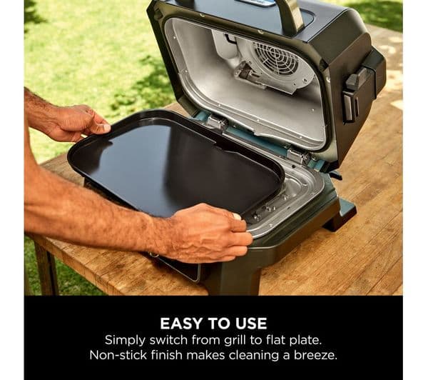 Ninja Woodfire XL Electric BBQ Grill Flat Plate - Image 3