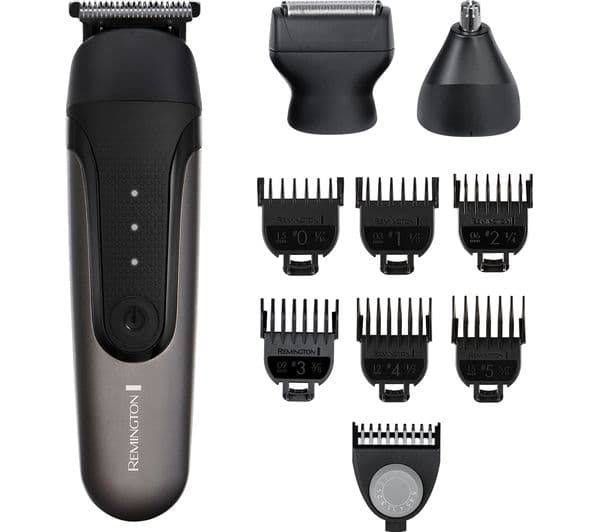 REMINGTON One Head & Body PG760 Wet & Dry Multi-Groomer - Black & Dark Grey - Image 1