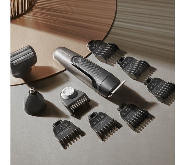REMINGTON One Head & Body PG760 Wet & Dry Multi-Groomer - Black & Dark Grey - Image 9
