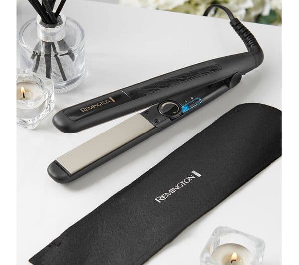 REMINGTON S3500 Ceramic Straight Slim 230 Hair Straightener - Black - Image 5