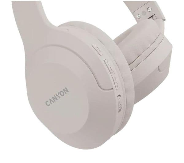 CANYON BTHS-3 Headphones Beige - Image 2