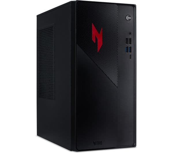 Acer Nitro N20 Gaming PC Intel i5 RTX 5050 512GB Black