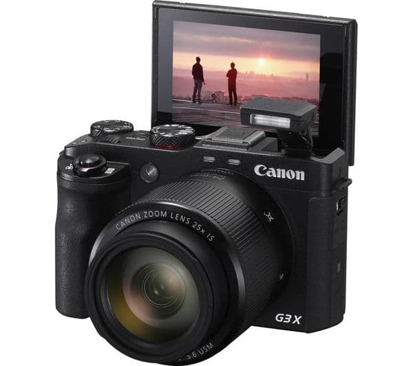 CANON PowerShot G3 X Superzoom Compact Camera - Black - Image 7