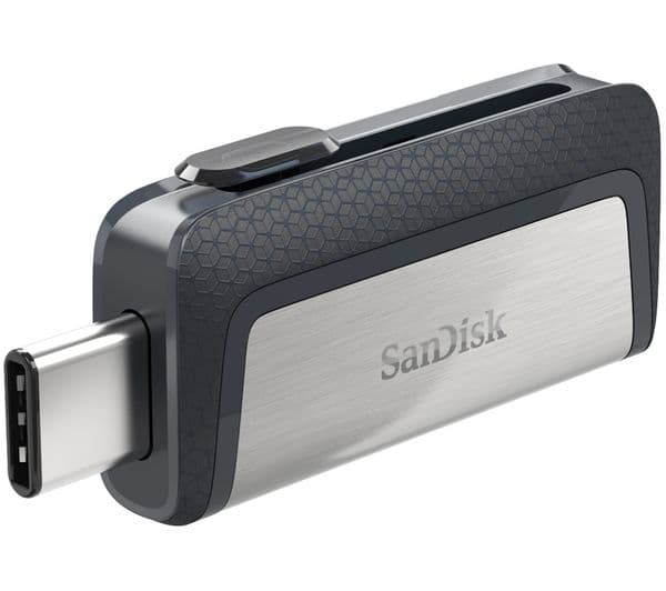 SANDISK Ultra USB Type-C & USB 3.1 Dual Memory Stick - 128 GB, Silver - Image 3