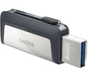 SANDISK Ultra USB Type-C & USB 3.1 Dual Memory Stick - 128 GB, Silver thumbnail 4