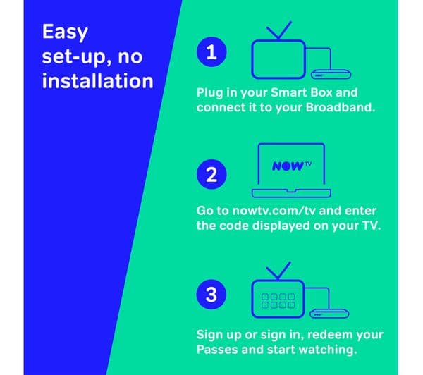 NOW TV Smart Box with 4K & Voice Search - 4 NOW TV Pass Bundle - Image 4