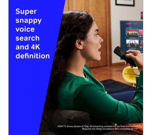 NOW TV Smart Box with 4K & Voice Search - 4 NOW TV Pass Bundle - Image 5