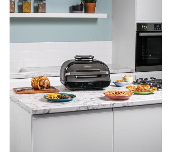 Ninja Foodi Max AG551UK 6-in-1 Health Grill & Air Fryer - Grey - Image 3
