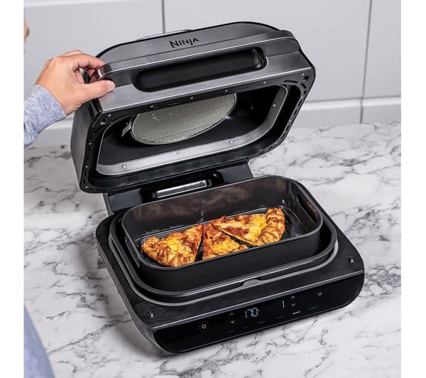 Ninja Foodi Max AG551UK 6-in-1 Health Grill & Air Fryer - Grey - Image 8