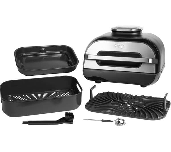 Ninja Foodi Max AG551UK 6-in-1 Health Grill & Air Fryer - Grey - Image 10