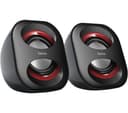HAMA Sonic Mobil 183 Laptop Speakers - Black & Red thumbnail 1