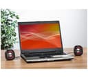 HAMA Sonic Mobil 183 Laptop Speakers - Black & Red thumbnail 3