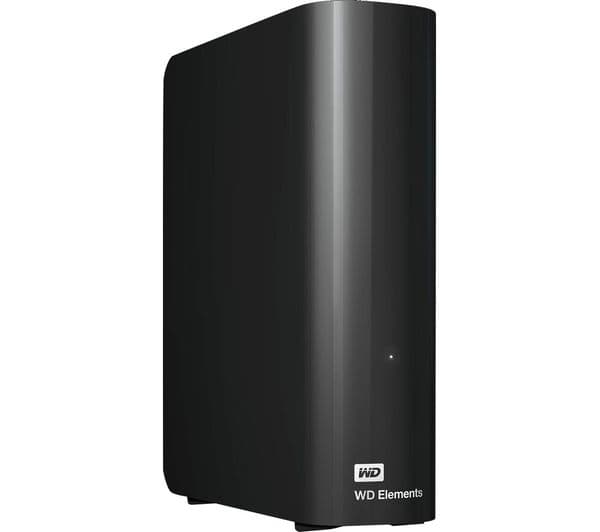 WD Elements External Hard Drive - 16 TB, Black - Image 1