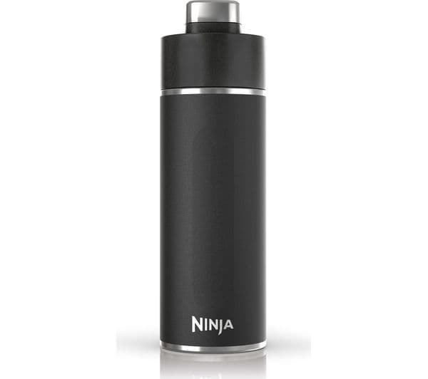Ninja Thirsti Travel Water Bottle - Black, 700 ml - Image 1