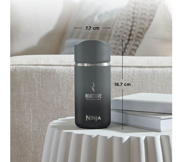 Ninja Sip Perfect Travel Mug - 300 ml, Steam Black - Image 7