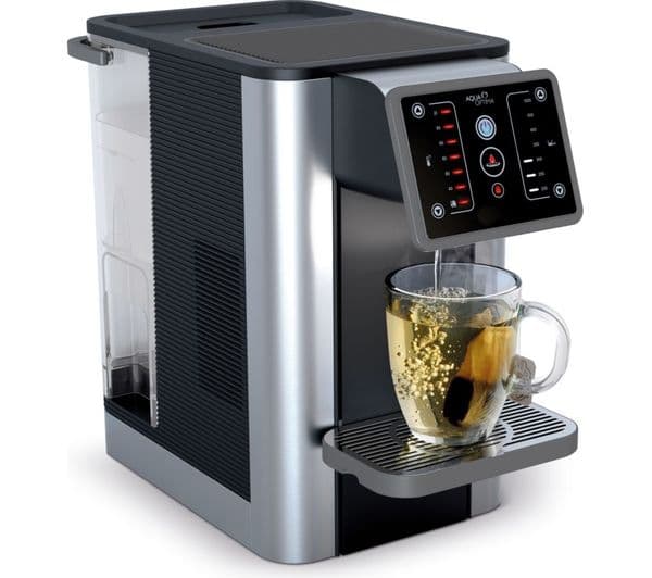 AQUA OPTIMA AUH011 Aurora Hot Filtered Water Dispenser - Silver & Black - Image 1