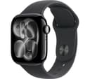 Apple Watch Series 11 Smartwatch 42mm Jet Black Aluminium Black Sport Band S/M thumbnail 1